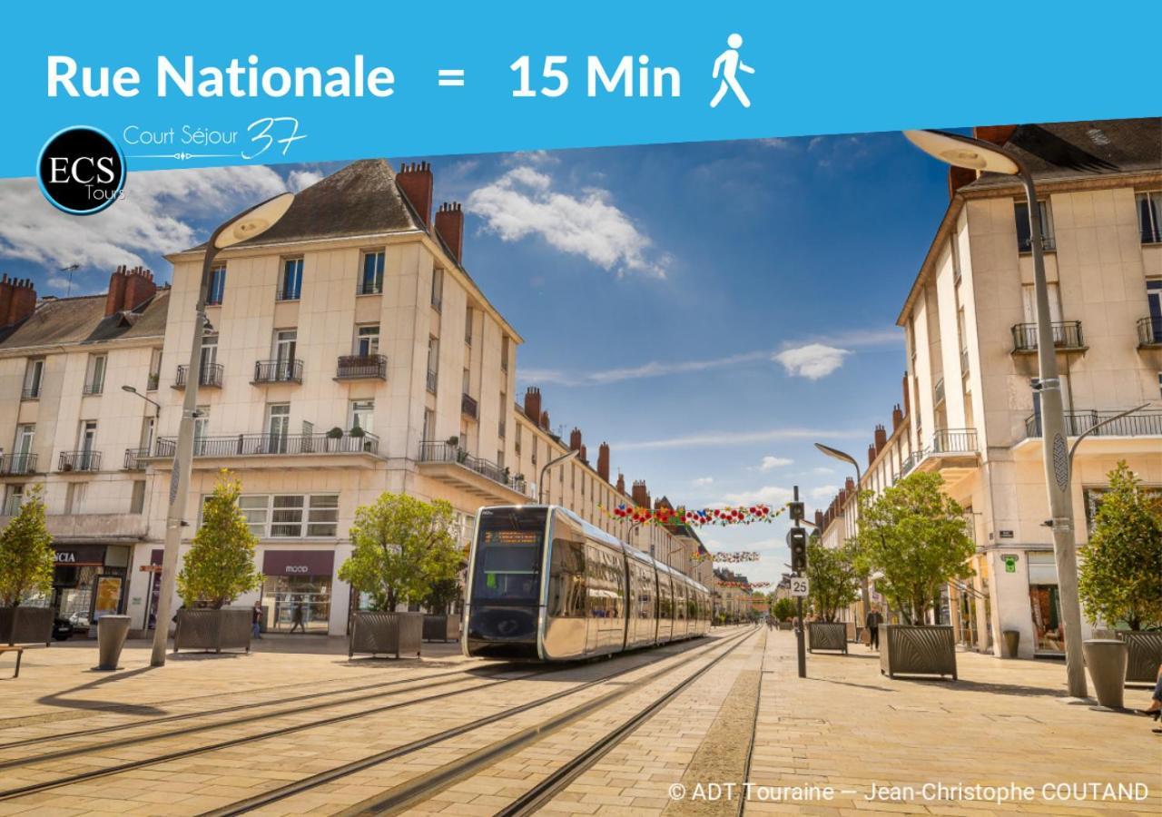 Le 6Eme Ciel De Gutenberg - Climatise Tours Exterior photo
